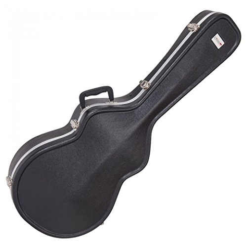 Kinsman KGC8676 Étui ABS pour Guitare folk Noir - Les Beatles, Paul McCartney, John Lennon, RIngo Starr, George Harrison Kinsman KGC8676 Étui ABS pour Guitare folk Noir