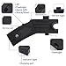 Heavy Duty Stun Gun with LED Flashlight, 15 Foot Range, 1.80 µC Painful，Rechargeable Self Defence Stun Gun for Man and for Woman, Safety Switch,Essential for Personal Self-Protection