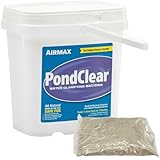 Airmax PondClear Packets, Beneficial Bacteria & Enzyme Clarifier Treatment with Ecoboost PRx, Clear & Clean Pond & Lake Water, Safe for Fish, 12 Count