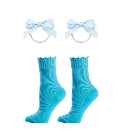 Disfraz de Vestido Azul de Cuadros para Niñas miniatura 3