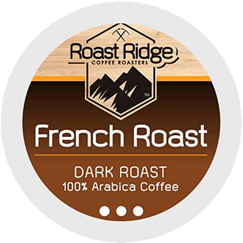 Roast Ridge Single Serve Coffee Pods For Keurig K-Cup Brewers, French Roast, Dark Roast, 100 Count #TOP1