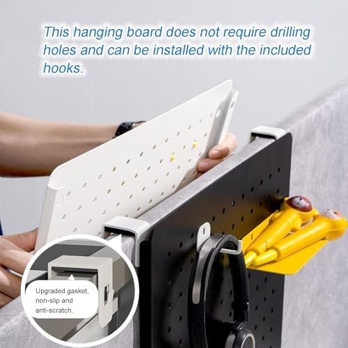 Pegboard Organizer Kit - Versatile Desktop Storage for Crafts, Stationery & Office Supplies, Perfect for Home & Office Organization