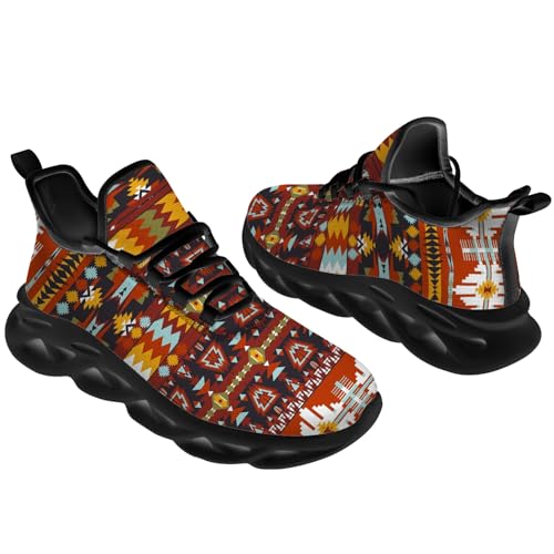 Men's Women's Aztec Shoes Native American Sneakers Walking Tennis Shoes Gifts for Men Women2