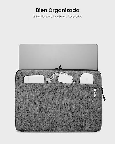 Evita arañazos con la funda tomtoc MacBook Air 15 impermeable 3