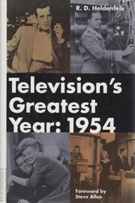 Hardcover Television's Greatest Year: 1954 Book