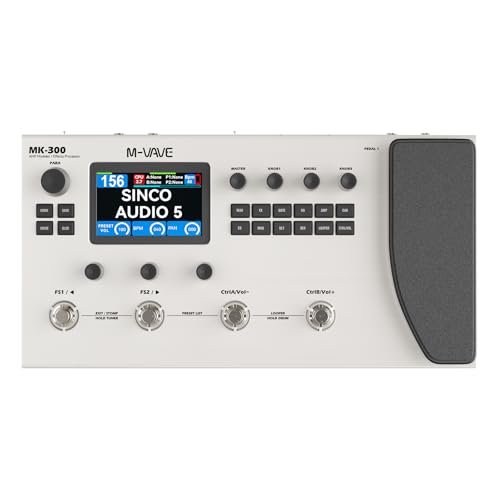 DaierTek Guitar & Bass Multi Effects Pedal, Electric Guitar Effects