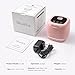 MelodySusie 2 in 1 Nail Tool Cleaning Machine, 3 Timers Mode for Nail Drill Bits, Nail Art Brush, Nail Clipper, Jewelry Cleaning, Salon & Home Use, Pink,DL-160