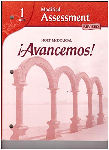 Modified Assessment (Avancemos!, Level 1a/1b/1) (Spanish Edition)