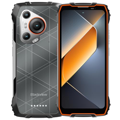 Blackview BL7000 (Doke IA - 5G - Écran 6.78'' - 256 Go, 8 Go RAM) Orange