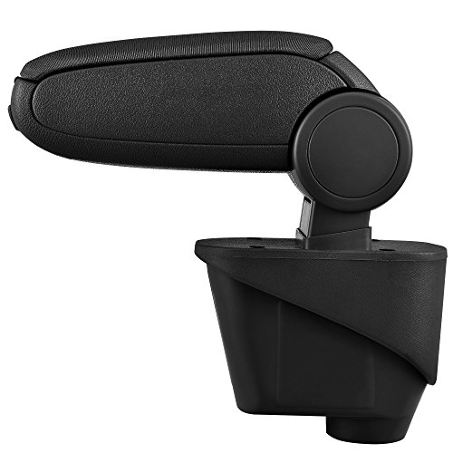 LP Trade Accoudoir Central pour C3 II 2 | Accessoire Console de Rangement et Repose-bras avec Compartiment Organiseur | Pièce Détachée d'Intérieur de Voiture | Tissu Noir