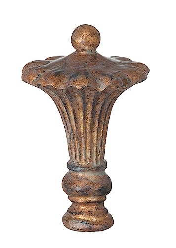 Image of B&P Lamp Royal Style, Antique Brass Finish, 3-5 /8 Inch Height, 1 /4-27 Tap