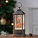 10'' Lighted Cardinal Music Snow Globe Water Lantern with Swirling Glitter Decoration for Christmas Home, Living Room, Battery Operated or USB Powered
