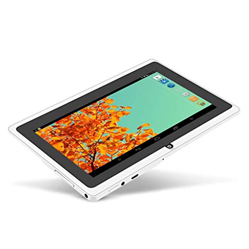 teng hong hui 7-Zoll-Tablet-Quad-Kern 8 GB WiFi 1024x600-Zoll-Tablet 7-Zoll-Kinderstudie-Tablet-Kinder-Lernen Netz-Surfgerät, weiß, EU-Stecker