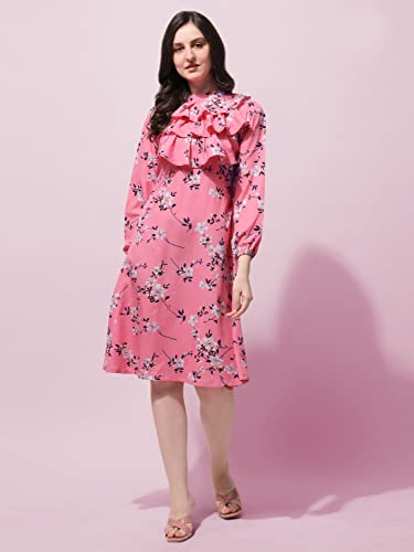 Image of OOMPH! Women's Wrap Knee Length Dress