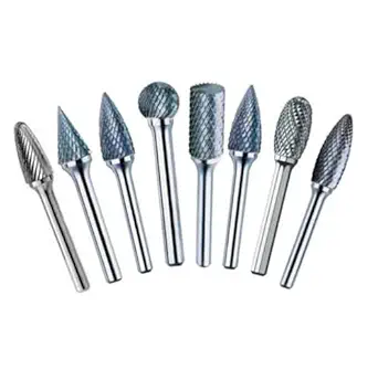 Drill America 8 Piece Carbide Burr Kit, DUL Series