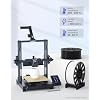 ELEGOO PLA+ Filament 1.75mm Black 3KG, High Toughness PLA Plus 3D Printer Filament Dimensional Accuracy +/- 0.02mm, 3kg Large Spool(6.6lbs) Fits for Most FDM 3D Printers