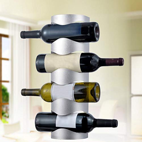 Soporte para Botellas de Vino de Pared Acero Inoxidable miniatura 5