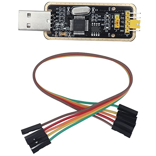 Image of USB To Serial Module, Multifunctional 500MA Self Recovery Fuse USB To TTL Adapter FT232BL /RL 3 LEDs 3.3V-5V for Windows 10
