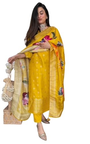 Chikankari kurti en coton anarkali premium pour fete