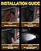 NEIFILES LED License Plate Light Tag Light Compatible with Jeep JL Wrangler 2018-2023 Rear Tag Lamp Replacement Assembly 1-Piece