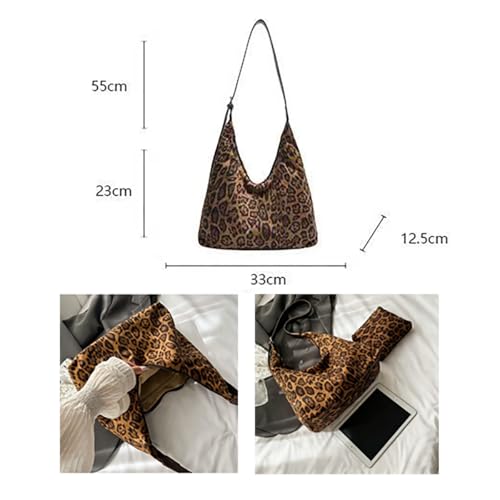 Bolso de mano mujer estampado leopardo multifuncional miniatura 5