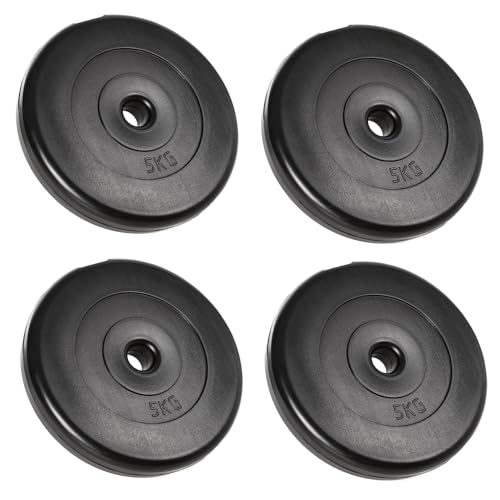 A2Z SPORT® 5kg Hantelscheiben 30mm (4x5kg) 20kg Hantelscheiben Set -...