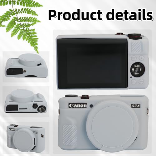 Funda de silicón suave para Canon G7 X Mark II miniatura 4