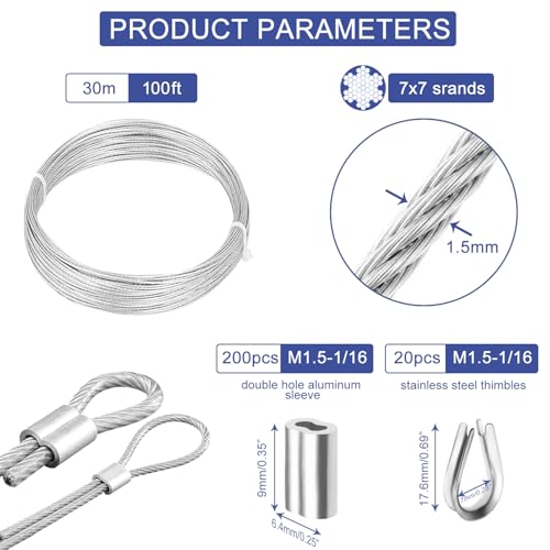 Pince à sertir pour câble métallique en acier robuste - 4