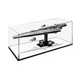 Design parfait : cette vitrine est conçue sur mesure pour le modèle Le-go 75356 Star Destroyer, offrant une protection et une présentation optimales. Son intérieur spacieux de 50 x 25 x 20 cm s'adapte parfaitement à votre modèle