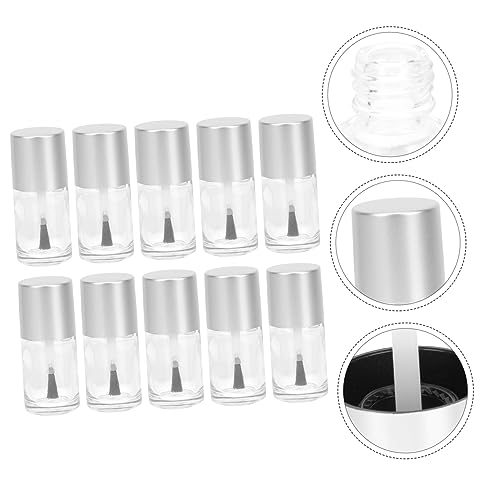 Bouteilles de vernis à ongles en verre étanches pour vos créations DIY nail art de manucure