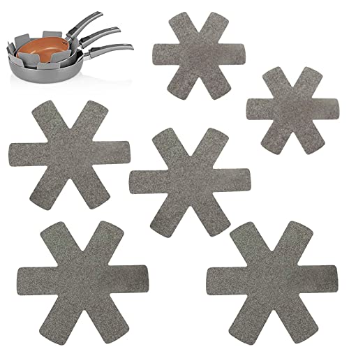 Protector Sartenes, Protectores para Sartenes Y Ollas, 6 Protector De Utensilios De Cocina para...