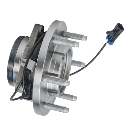 Image of Detroit Axle - 2 Front Wheel Bearing Hubs for 06-10 Hummer H3 09-10 H3T