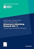  Advances in Advertising Research (Vol. 1): Cutting Edge International Research (European Advertising Academy) (German Edition)