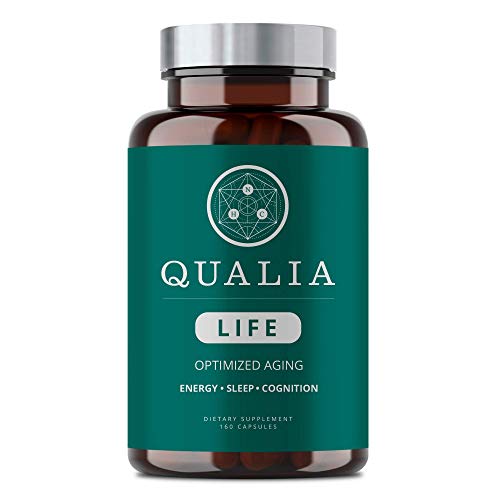 Neurohacker Collective Qualia Life - Cell Energy For Optimized Aging & Long-Term Health | Nad Supplement With Niacinamide, Resveratrol, Vitamin B3, Niacin For Nad+Support (160 Capsules) #TOP6