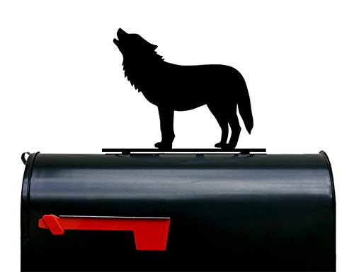 Wolf Mailbox Topper/Plaque/Sign