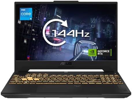ASUS TUF F15 FX507ZCA 15.6" Full HD 144Hz Gaming Laptop (Intel i5...