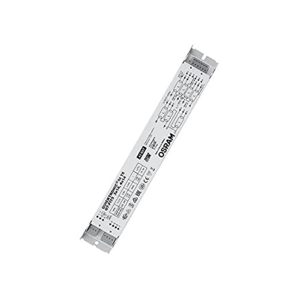 OSRAM Lamps elektronisches Vorschaltgerät (EVG), QUICKTRONIC FIT 5, EVG LL/KLL non-DIM, QT-FIT5 3X14,4X14/220-240 4008321971210 Weiß
