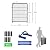Garden Fencing 48 inch High, 8 Panels Total 17.7Ft(L). Garden Fence with Gate, Flower Bed Fencing, Dog Fences for The Yard, Dog Digging Fence Barrier (No Gate)