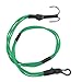 RC Car Traction Rope,1/10 1/8 RC Winch Rope Alloy Hooks Elastic RC Crawler Winch Strap for Roof Luggage 580mm (Green)