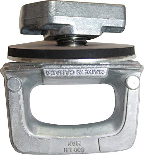 BOWDRIKS Superclamp 2200 HD-T (CH) Deck Hooks Channel Mounting for Skateboard Powersports Part - Adult Powersports Enthusiasts (Unisex)