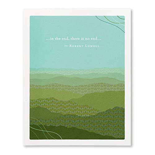 Compendium Positively Green 4-Pack of Sympathy Cards - Assorted Designs, 5.38 in x 4.25 in, Sympathy - Assorted Pack, 5.38" X 4.25" - Image 2