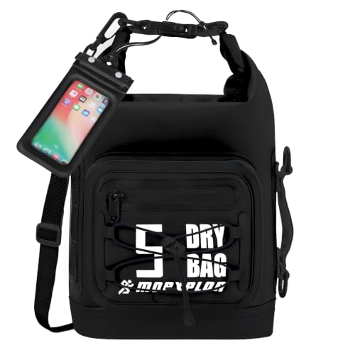 Image of MORXPLOR Dry Bag Waterproof,5L /10L /20L /30L /40L /55L Roll Top Dry Bag Backpack with WaterProof Phone Case for Swim,Kayak