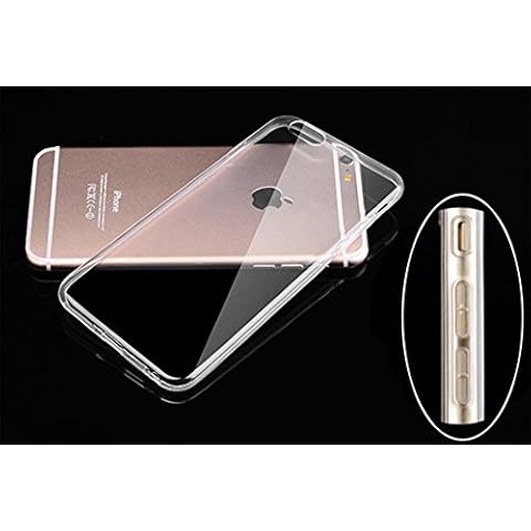 ESupFly iPhone 5 / 5S / SE Case Cover, Bumper Shockproof Transparent Crystal Clear Thick (1.2mm) Soft TPU Gel Silicone Case Cover for Apple iPhone 5 / 5S / SE Cover