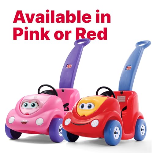 Image of Step2 Push Around Buggy Kids Push Car, Ride On Toy, Stroller Substitute, Includes Seat Belt & Horn, Made of Durable Plastic, Max Weight 50 lbs., For Toddlers 1.5-4 Years Old, Pink