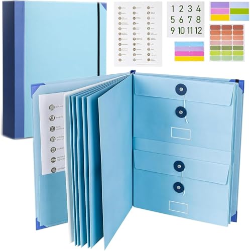 Document Organizer Emergency Document Organizer - Veleron Life Organizer for Important Papers Emergency Binder Birth Certificates Social Security Cards Passports Photos and Letters