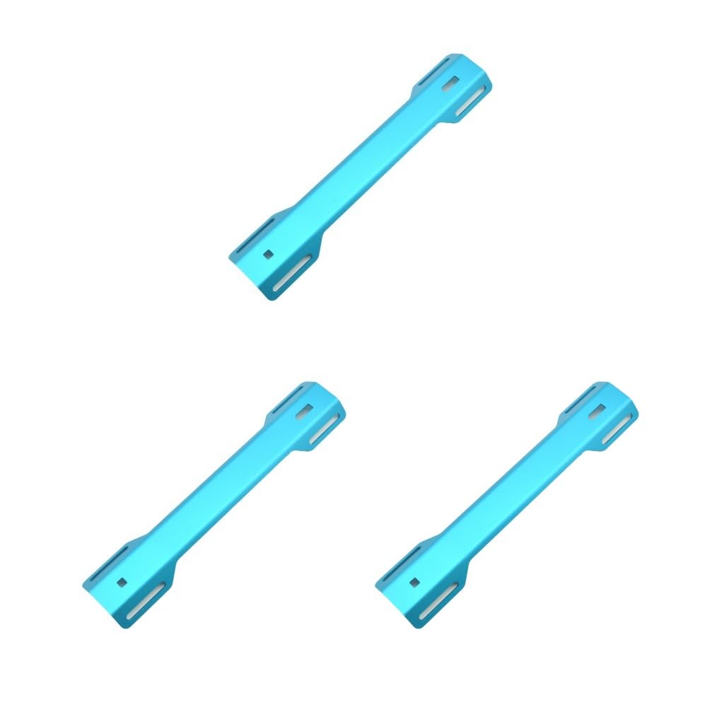 Adaptateur de réservoir unique pour plongée - Support professionnel - Couleur unie - Support pour plaque arrière - Composant BCD - Rouge