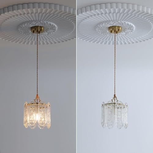 Lustre géométrique E14 réglable pour corriger un plafond trop bas - 4