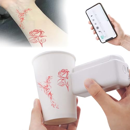 Imprimante portable compacte WiFi mini-imprimante étiquettes vêtements personnalisées avec USB