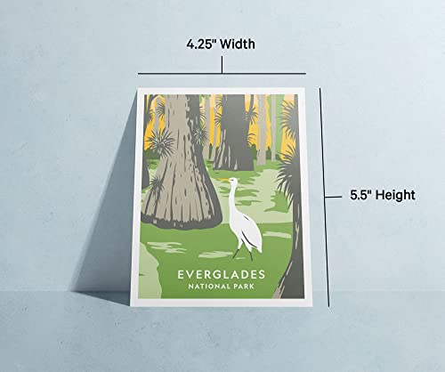 Image of Twigs Paper National Parks Greeting Cards, 12 Assorted Blank Note Cards