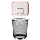 WENHUIHAO Basketballkorb Mülleimer - Lustiger Papierkorb für Jugendzimmer oder Büro - Perfektes Gadget für Basketball Fans, Coole Sachen für Jungs (ohne Mülleimer)